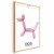 Plakat - Holo-Dog - Kolorowy pies w stylu retro