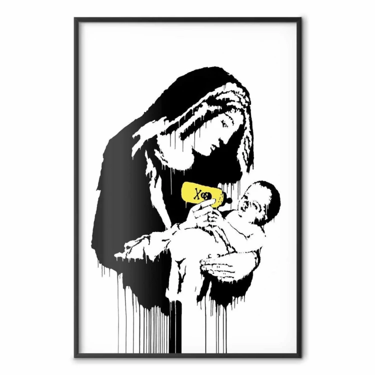 Plakat - Karmiąca matka