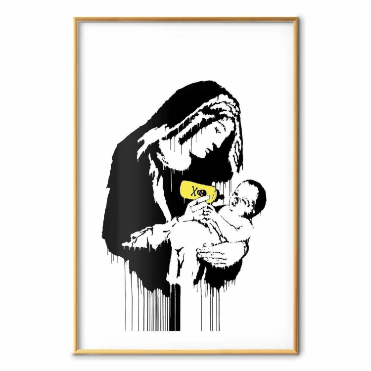 Plakat - Karmiąca matka