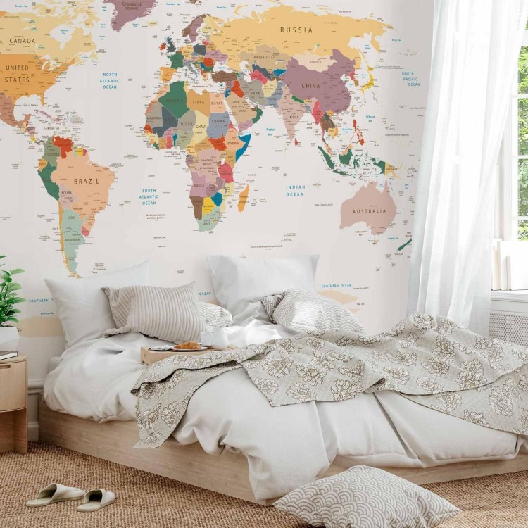 Fototapeta - Mapa świata