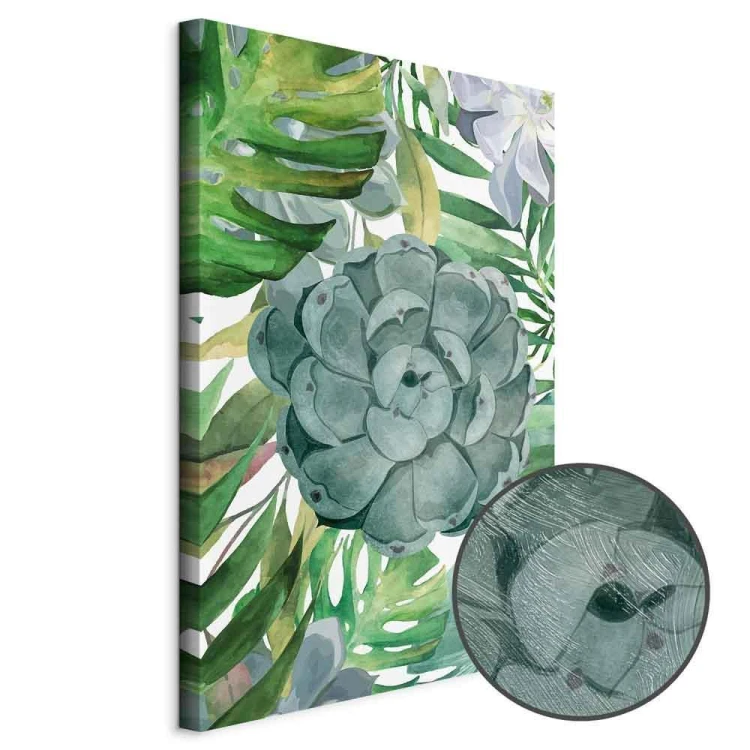 Obraz - Tropikalna flora (1-częściowy) pionowy