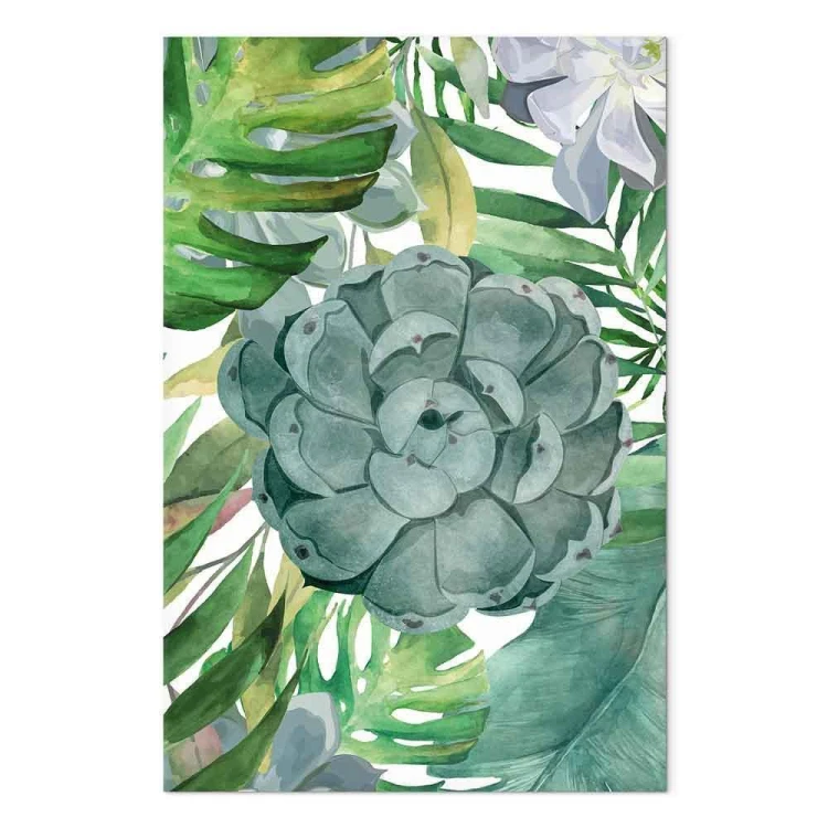Obraz - Tropikalna flora (1-częściowy) pionowy