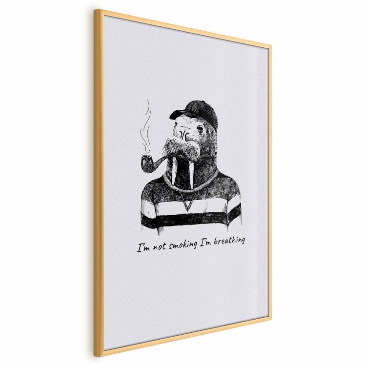 Plakat - I'm not smoking I'm breathing