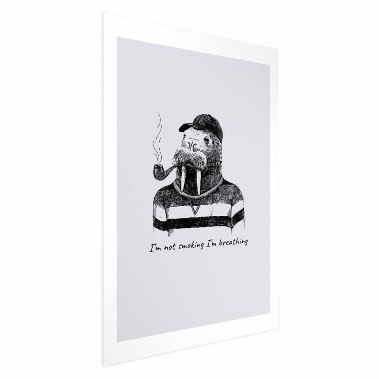Plakat - I'm not smoking I'm breathing