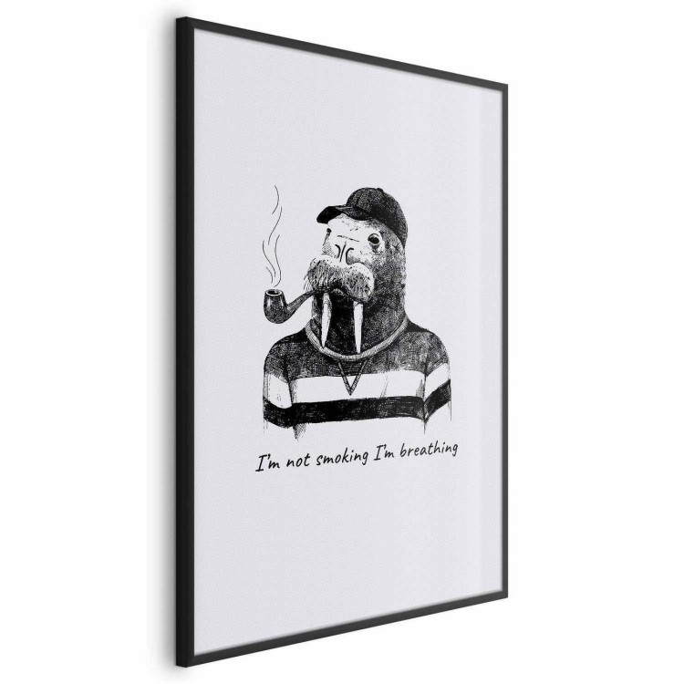 Plakat - I'm not smoking I'm breathing