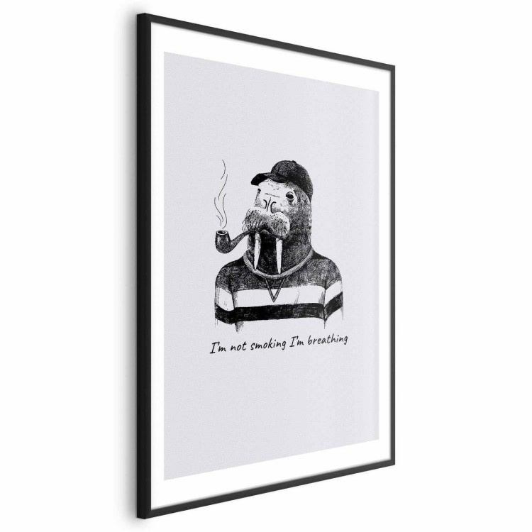 Plakat - I'm not smoking I'm breathing