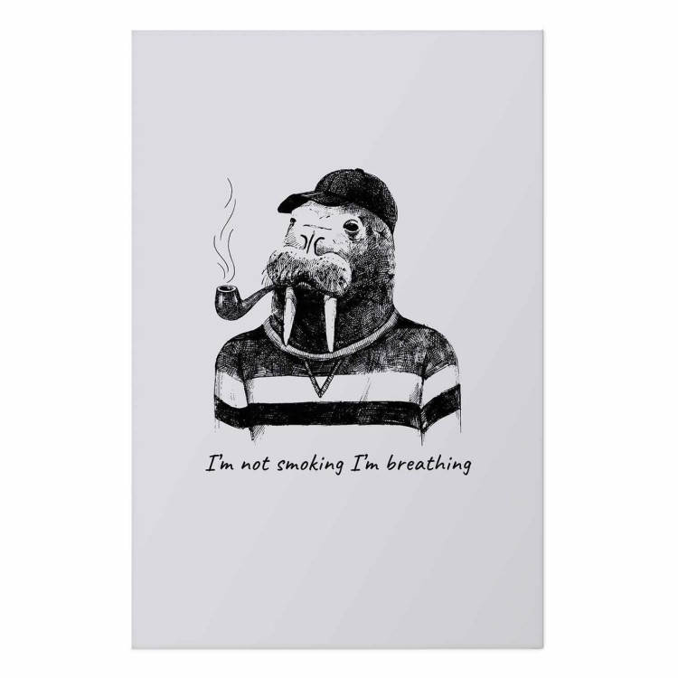 Plakat - I'm not smoking I'm breathing