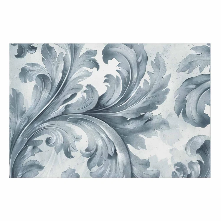 Plakat - Kamienny ornament w stylu barokowym