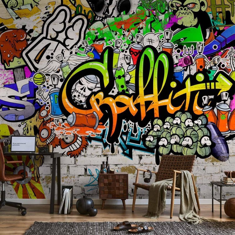 Fototapeta - Graffiti na ścianie