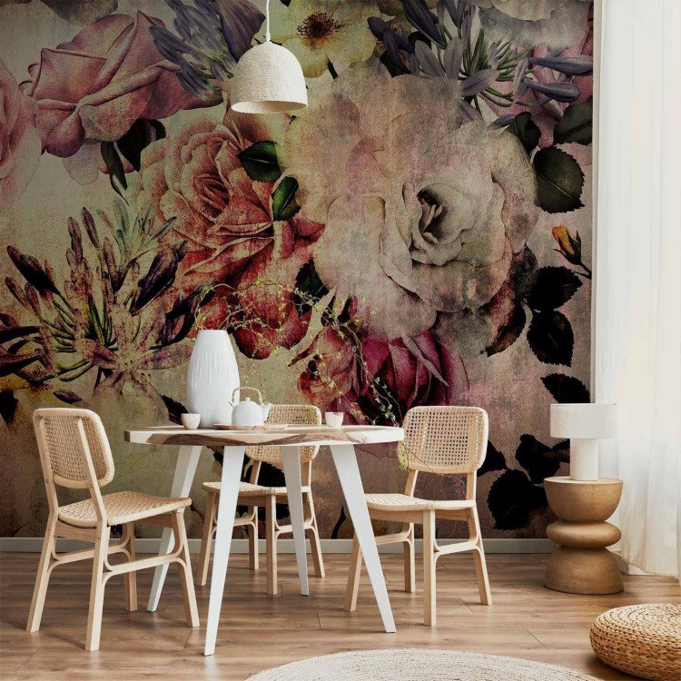 Fototapeta - Kwiaty nostalgii