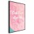 Plakat - Pink Earth, Pink Life