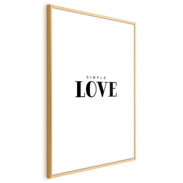 Plakat - Simple Love