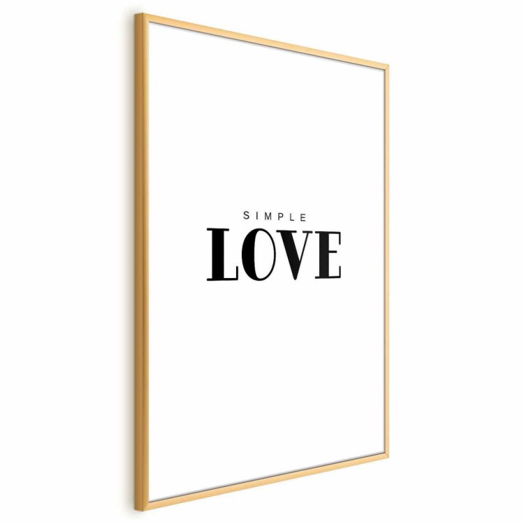 Plakat - Simple Love