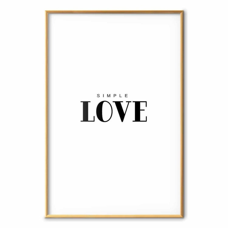 Plakat - Simple Love
