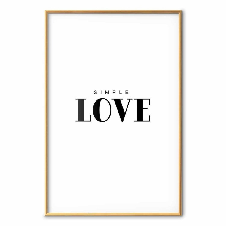 Plakat - Simple Love