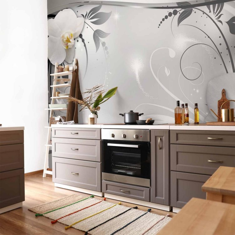 Fototapeta - Srebrna abstrakcja