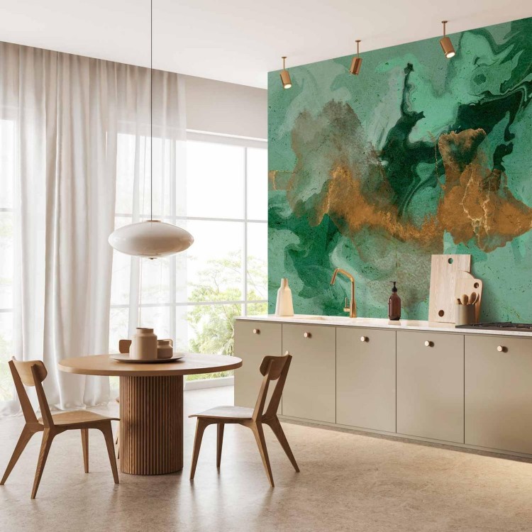 Fototapeta - Malachitowa gra