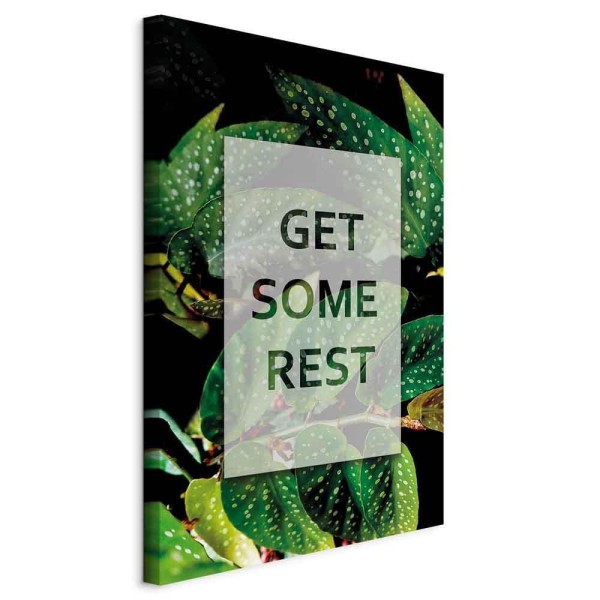 Obraz - Get Some Rest (1-częściowy) pionowy
