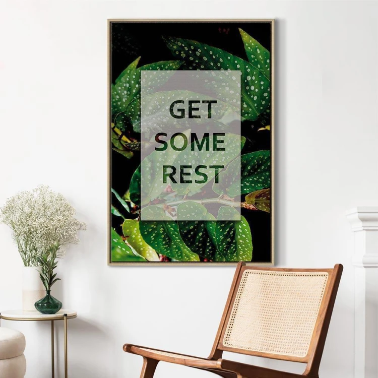 Obraz - Get Some Rest (1-częściowy) pionowy