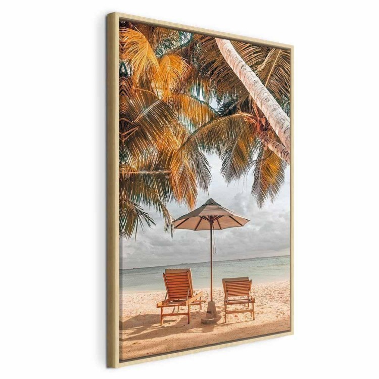 Obraz - Palmowy parasol (1-częściowy) pionowy