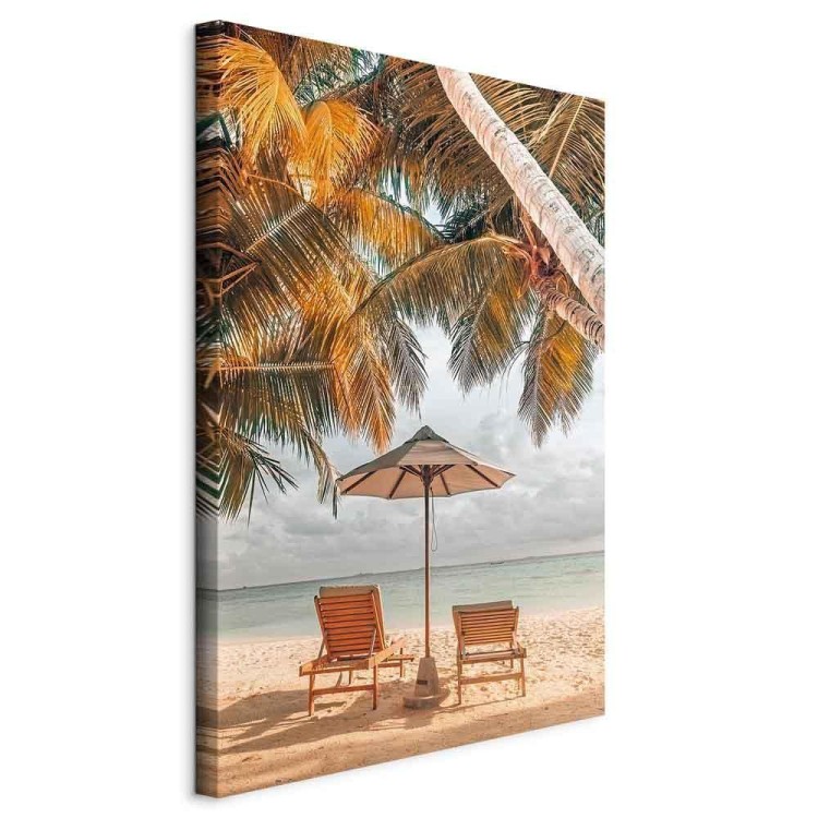 Obraz - Palmowy parasol (1-częściowy) pionowy