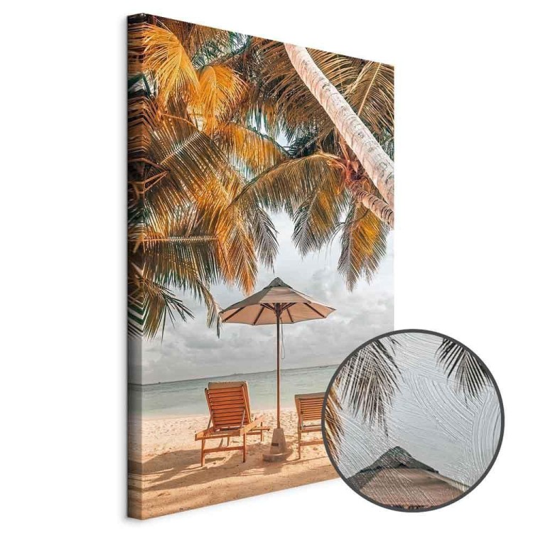 Obraz - Palmowy parasol (1-częściowy) pionowy