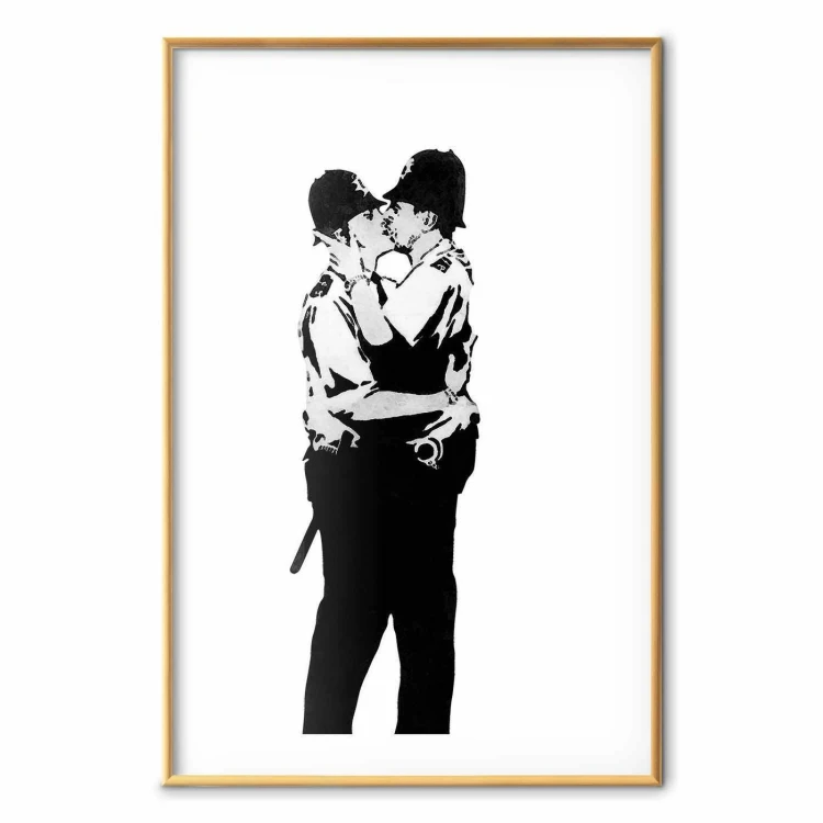 Plakat - Kissing Coppers