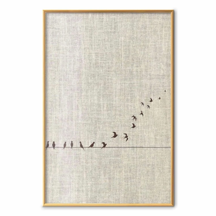 Plakat - Nauka latania