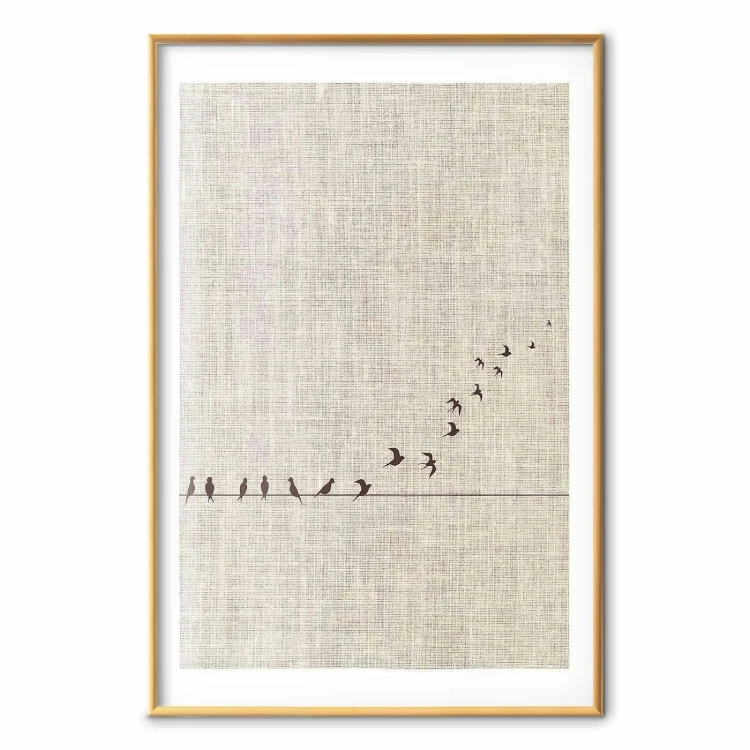 Plakat - Nauka latania