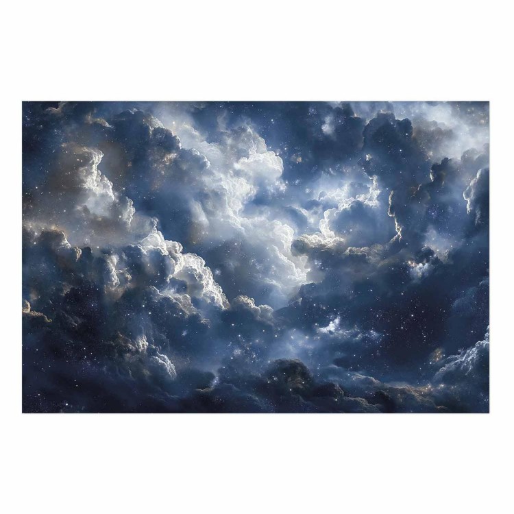 Plakat - Astronomiczne cuda: Chmury i gwiazdy w harmonijnym połączeniu