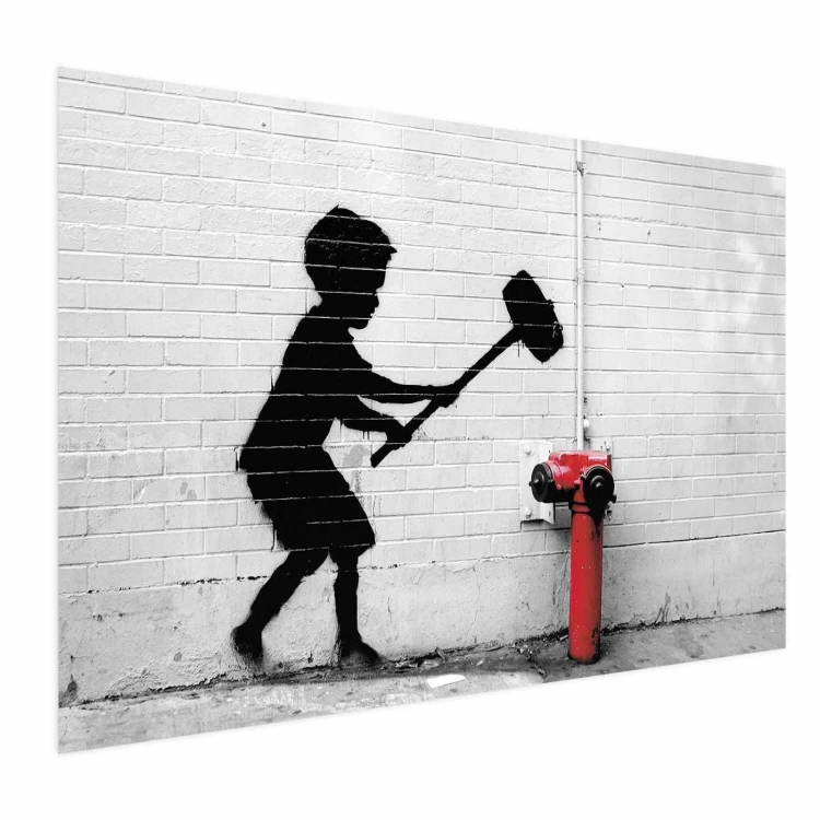 Plakat - Zniszczyć hydrant