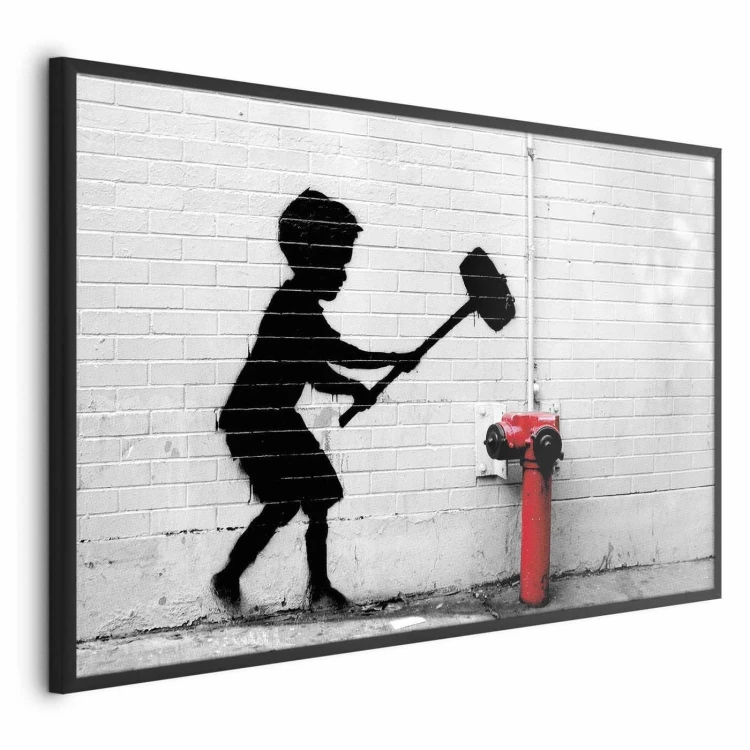 Plakat - Zniszczyć hydrant