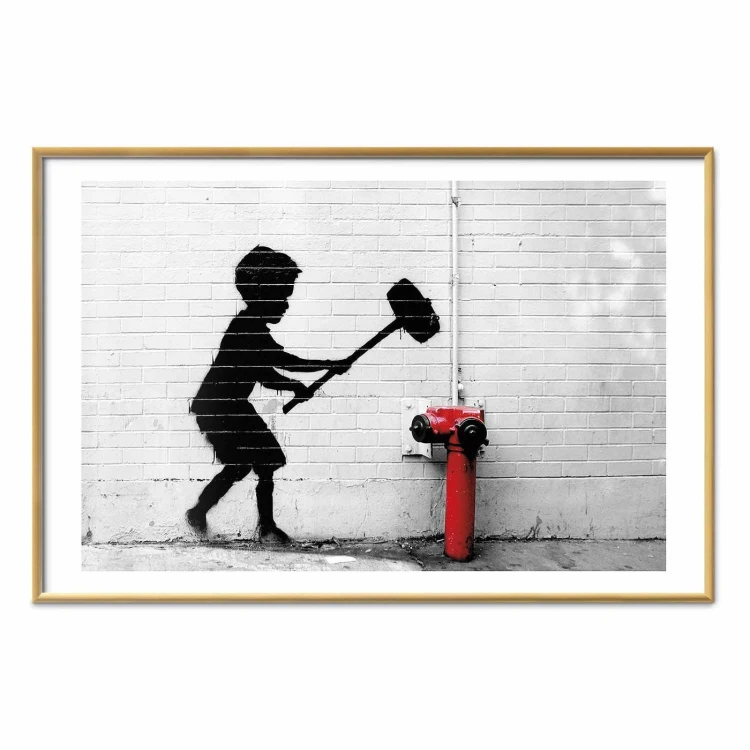 Plakat - Zniszczyć hydrant