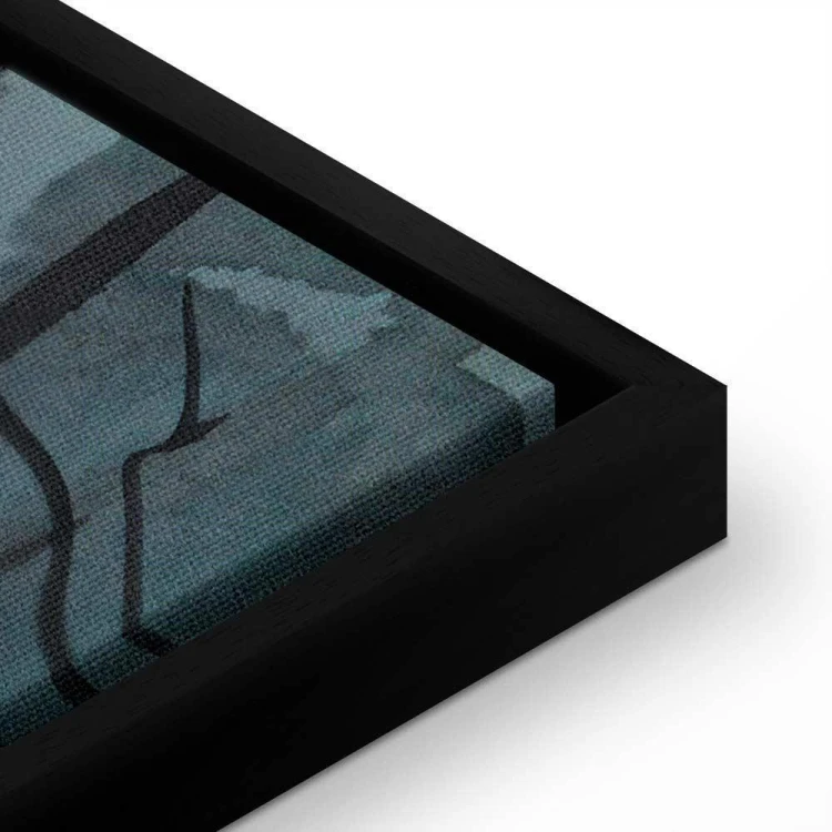 Obraz - Zamglony las (1-częściowy) szeroki