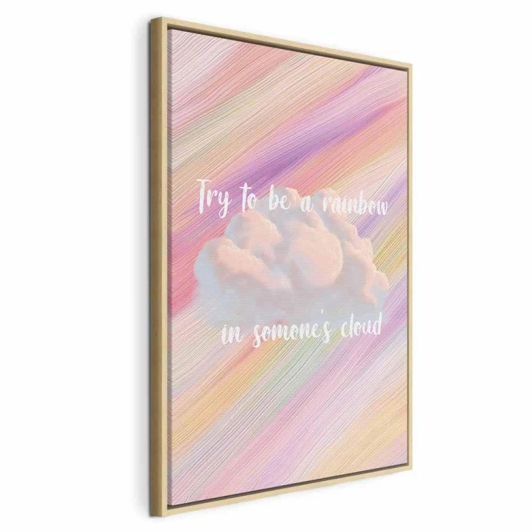Obraz - Try to Be a Rainbow (1-częściowy) pionowy