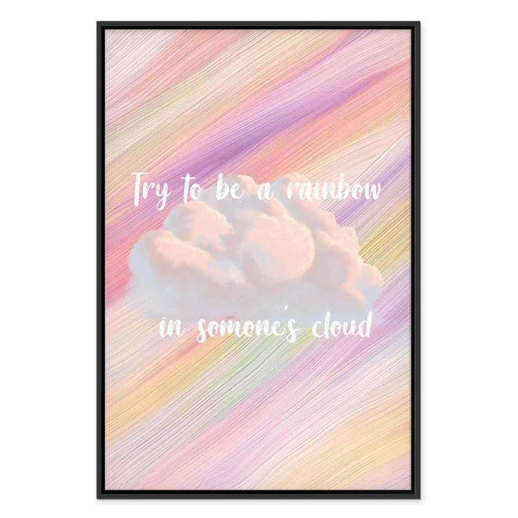 Obraz - Try to Be a Rainbow (1-częściowy) pionowy