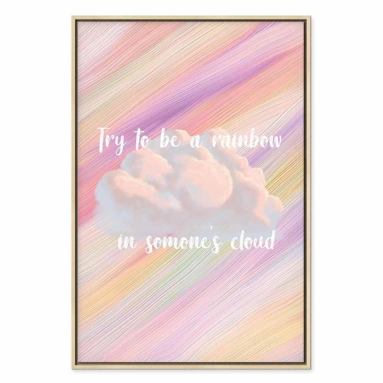 Obraz - Try to Be a Rainbow (1-częściowy) pionowy