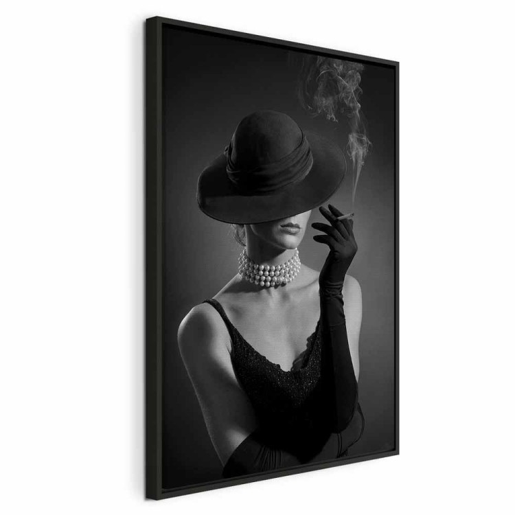 Obraz - Czarna elegancja (1-częściowy) pionowy