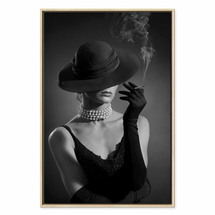 Obraz - Czarna elegancja (1-częściowy) pionowy