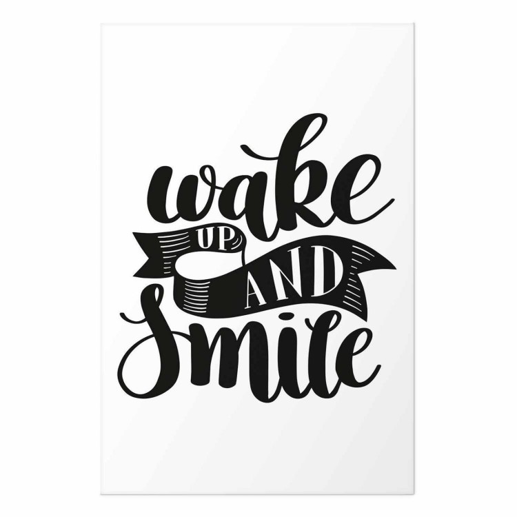 Plakat - Wake up and smile