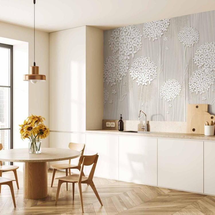 Fototapeta - Kremowa filigranowość