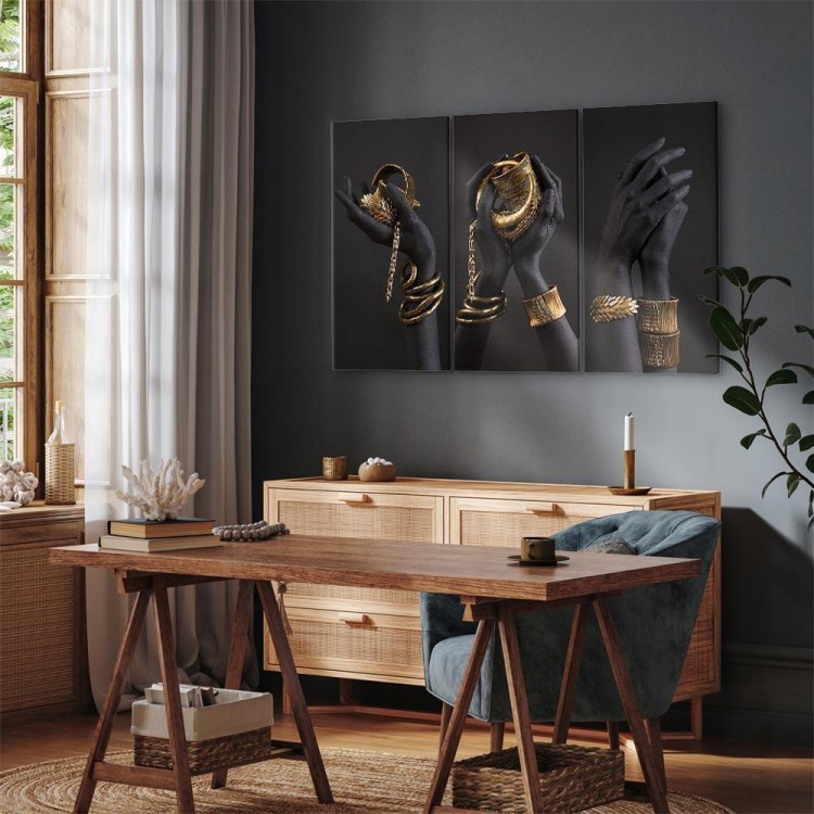 Obraz - Midasowy dotyk (3-częściowy)