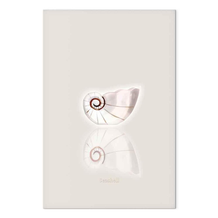 Obraz - Ceramiczna muszla (1-częściowy) pionowy
