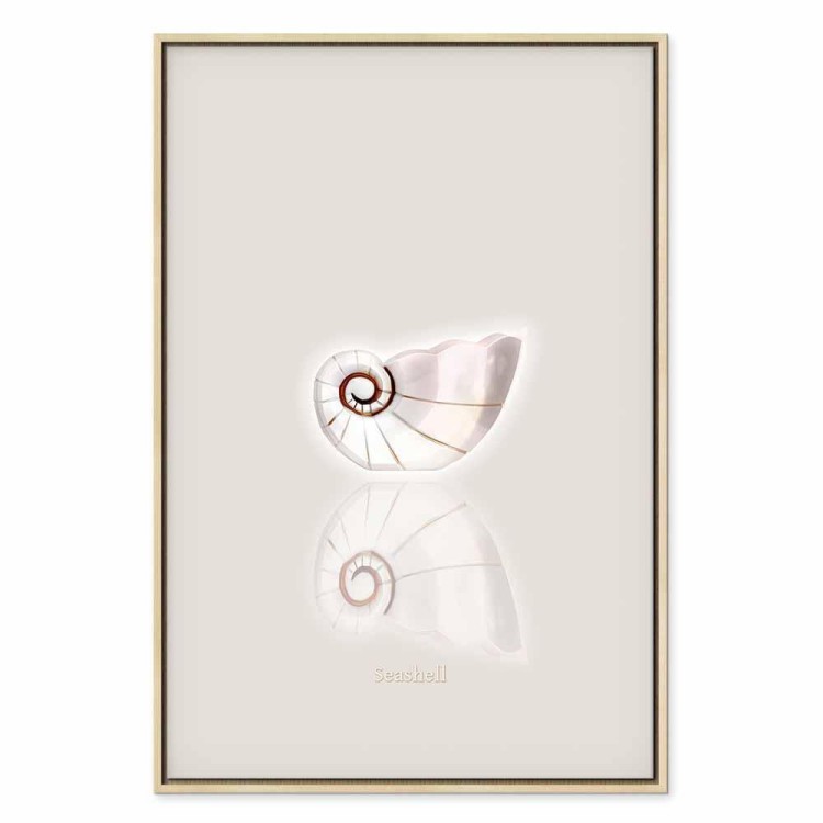 Obraz - Ceramiczna muszla (1-częściowy) pionowy