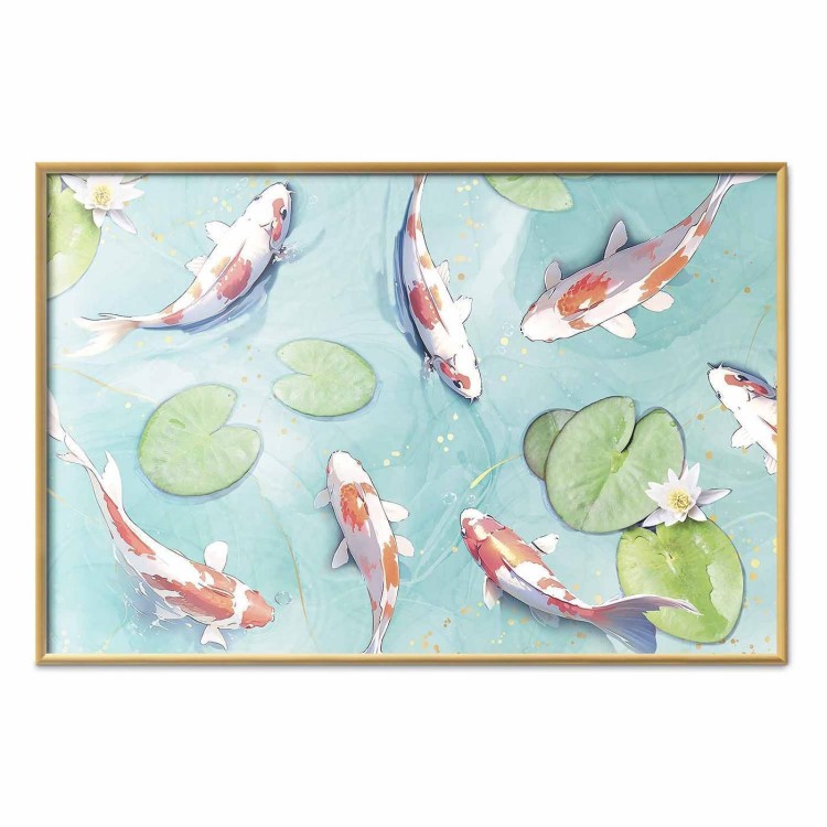 Plakat - Staw w Japonii