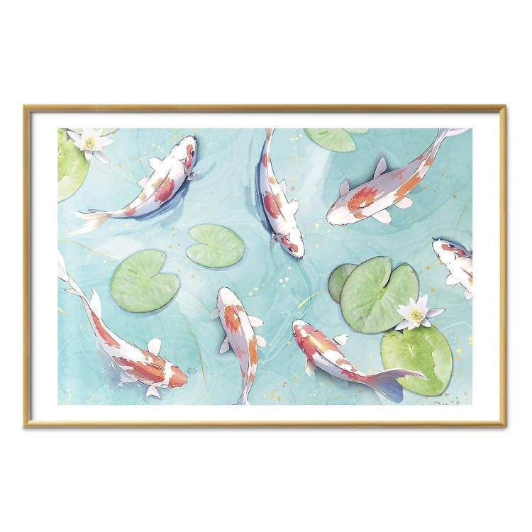 Plakat - Staw w Japonii