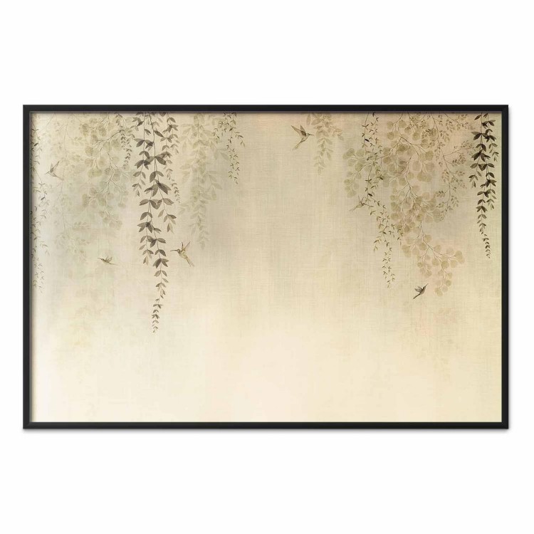 Plakat - Beżowe koliberki