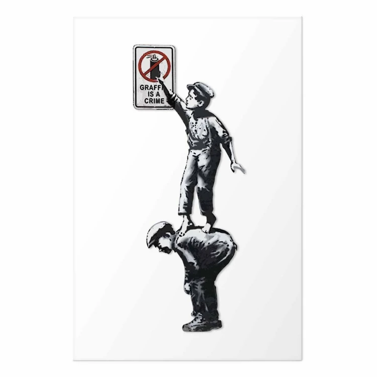 Plakat - Graffiti is a crime