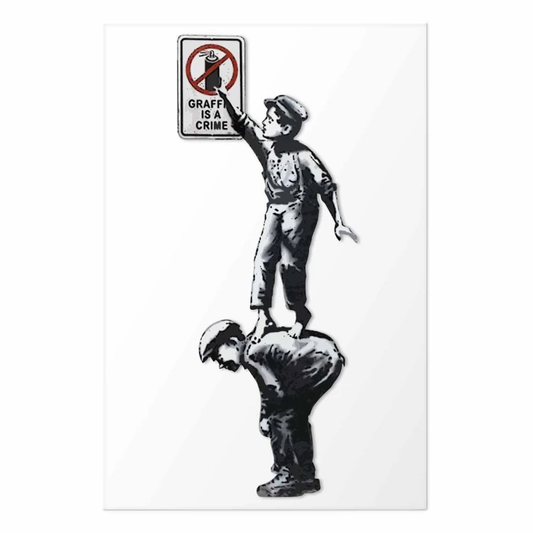 Plakat - Graffiti is a crime