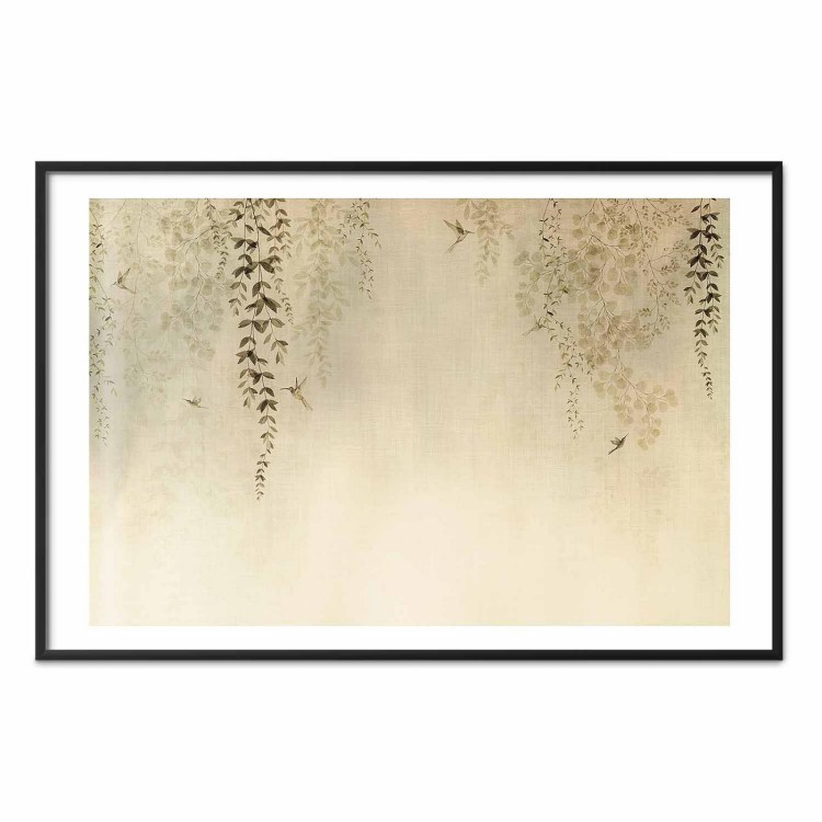 Plakat - Beżowe koliberki